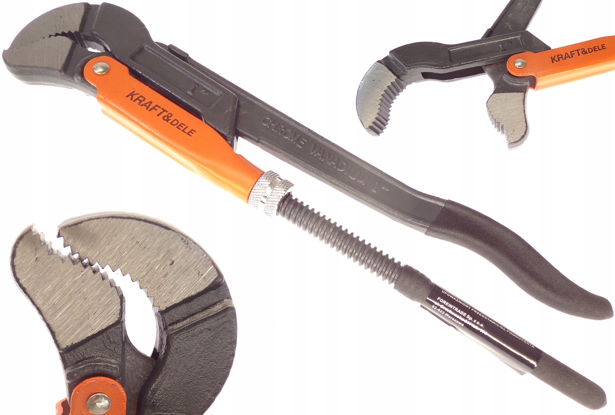 

Klucz Do Rur S Nastawny Szwedzki Hydrauliczny 1''