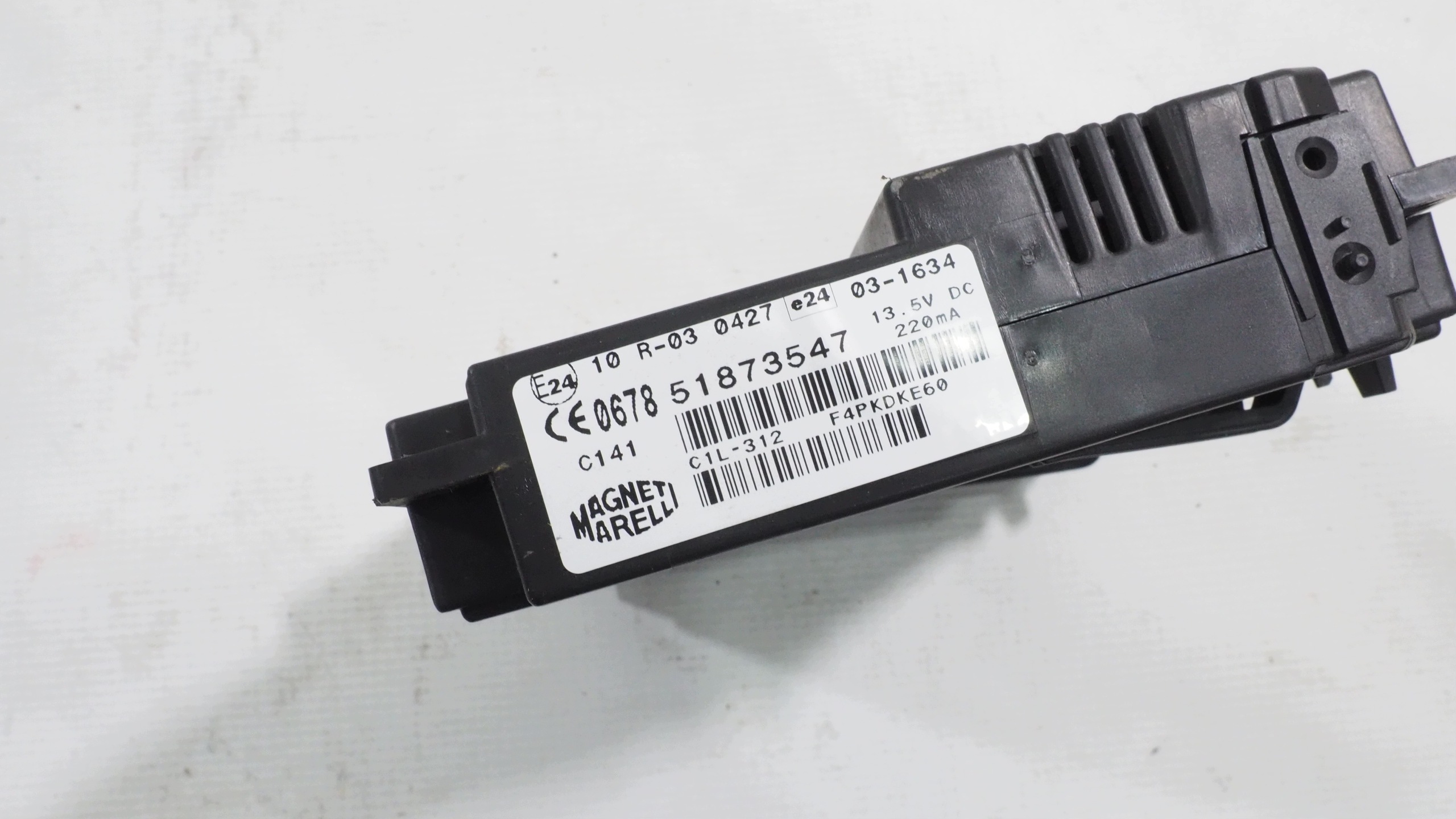 Fiat 500 module control unit Blue&Me 51873547