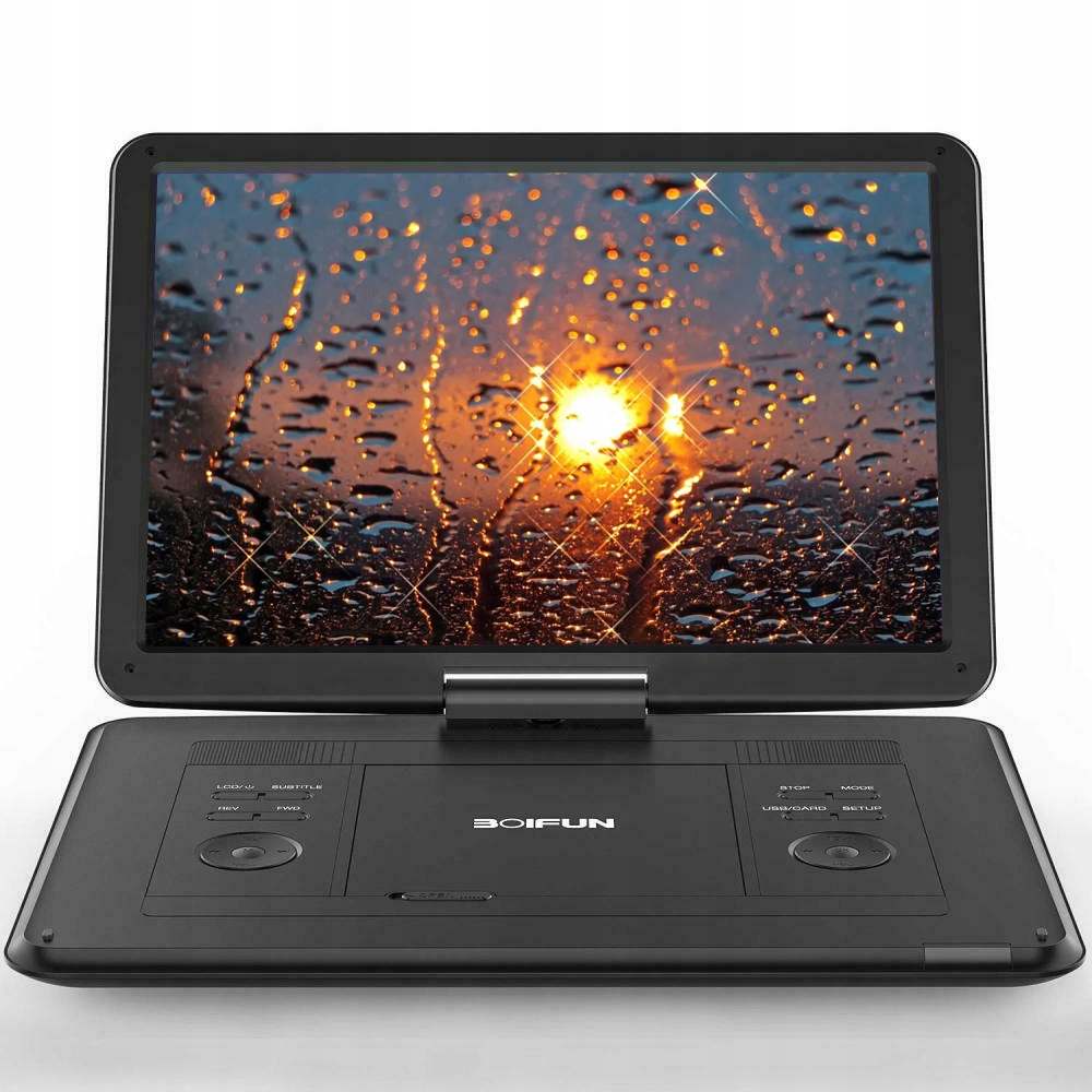 Přehrávač DVD Přenosný přehrávač DVD 17,5“ Usb 12V 5000 mAh baterie