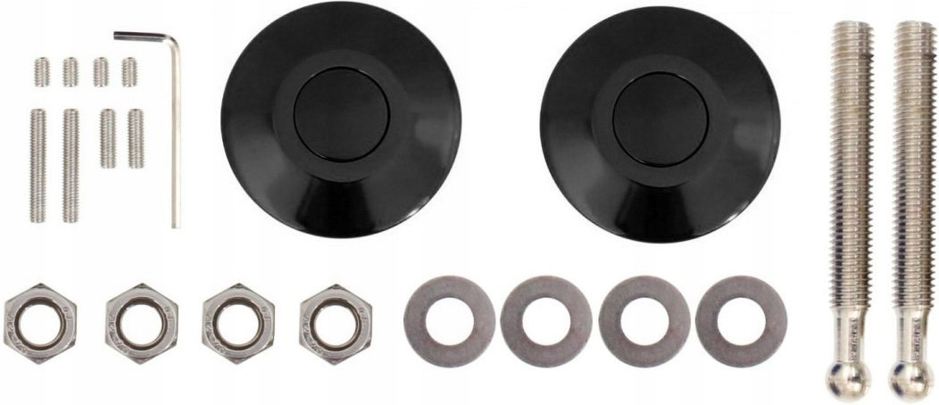 EPMAN ZAPINKI MASKI QUICK RELEASE ZESTAW x2 CZARNE DUŻE FI-60mm EAN (GTIN) 0732757559165