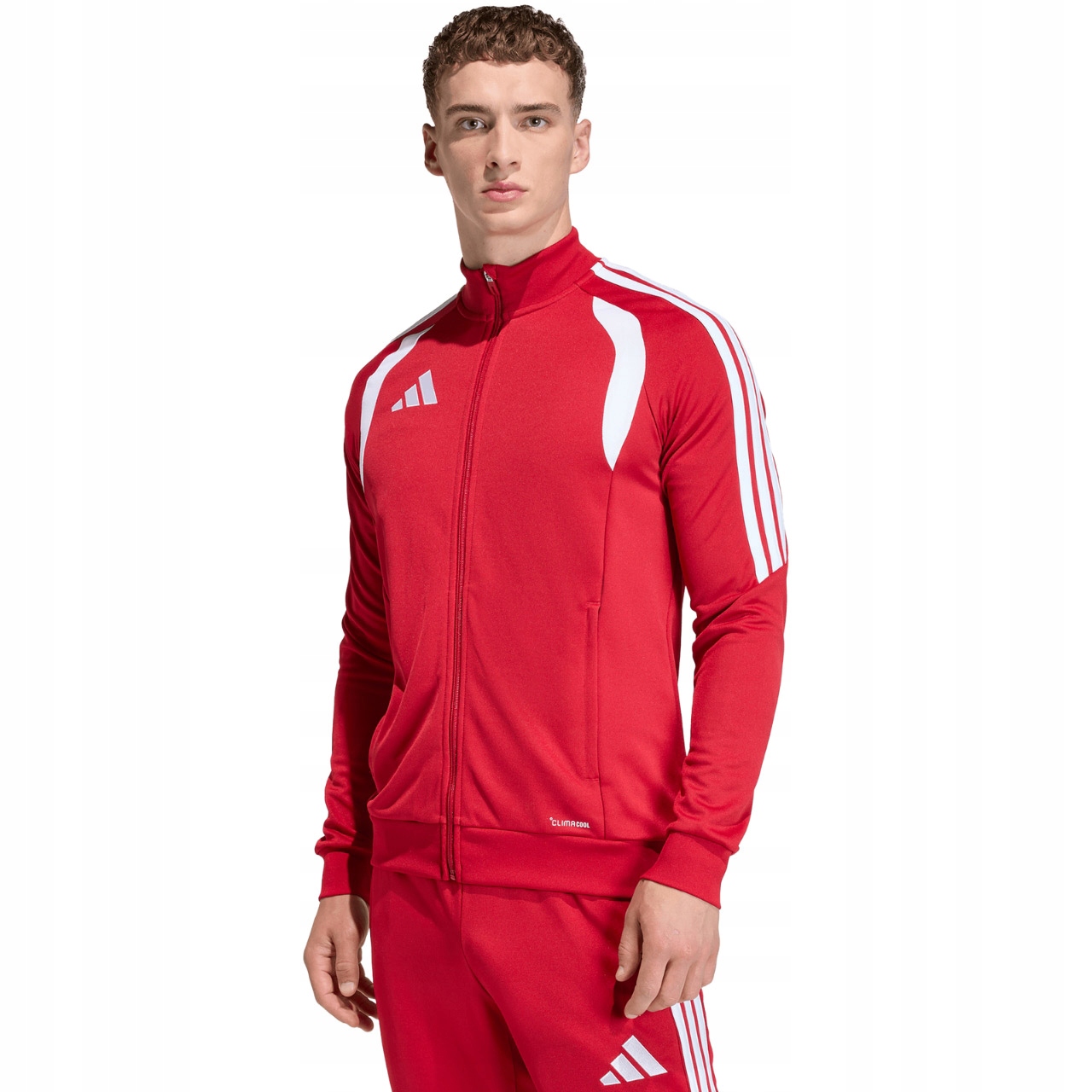 Pánská mikina adidas Tiro 26 League Training červená JY7212 Velikost XL