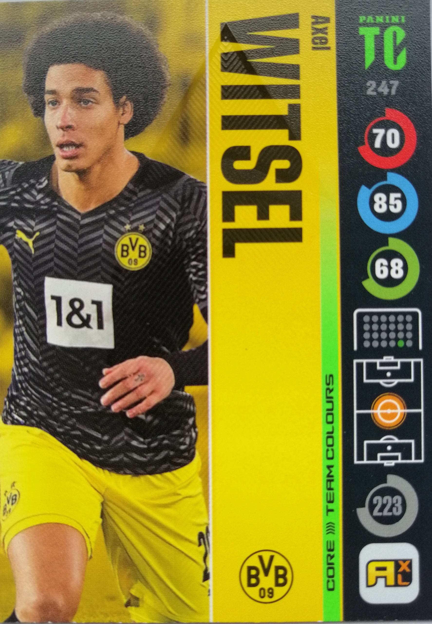 Panini Top Class Team Colours 247 Witsel Borussia