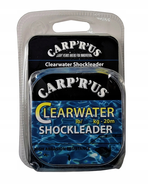 Carp'r'us Shock Leader Clearwater 50lb 20m