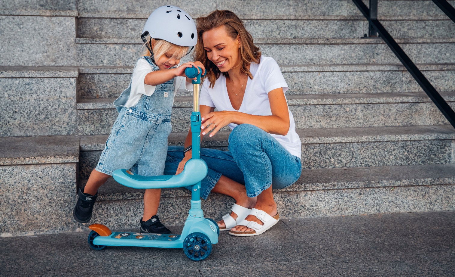 JEŹDZIK HULAJNOGA BALANSOWA DLA DZIECI 2w1 - MoMi KIURU RÓŻOWA - KOŁA LED Certyfikaty, opinie, atesty EN 71