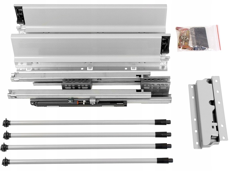 Systembox Amix 450 mm Vysoký S Dvojitým Relingem