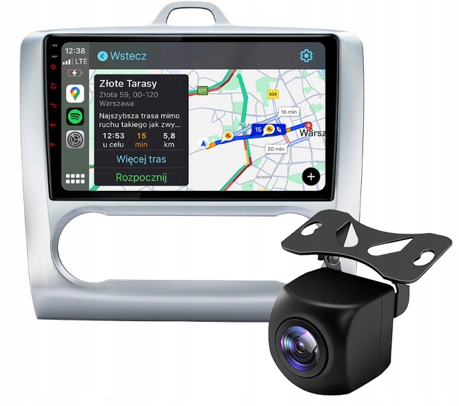 Ford Focus MK2 Radio Navigace Android Auto Apple Carplay Kamera Bonus