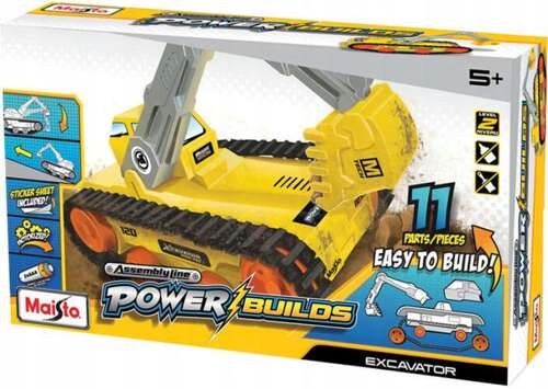 ZŁÓŻ SAMOCHÓD MAISTO POWER BUILDS KOPARKA
