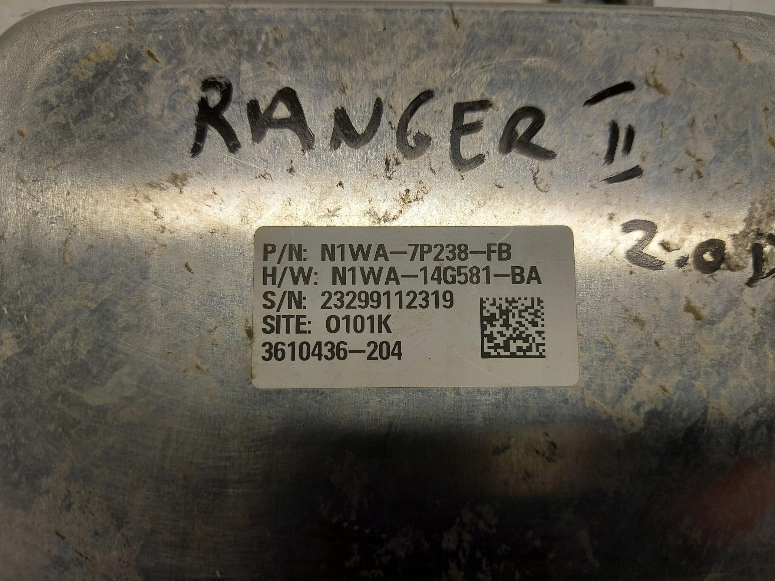 Ford Ranger VI 6 XLT 2023r. module control unit N1WA-7P238-FB