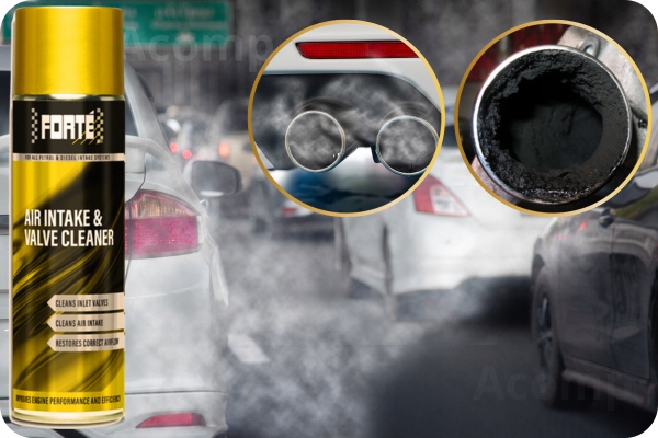 FORTE Air Intake Valve Cleaner czyści zawory, dolot, pierścienie, tłoki Stan opakowania oryginalne