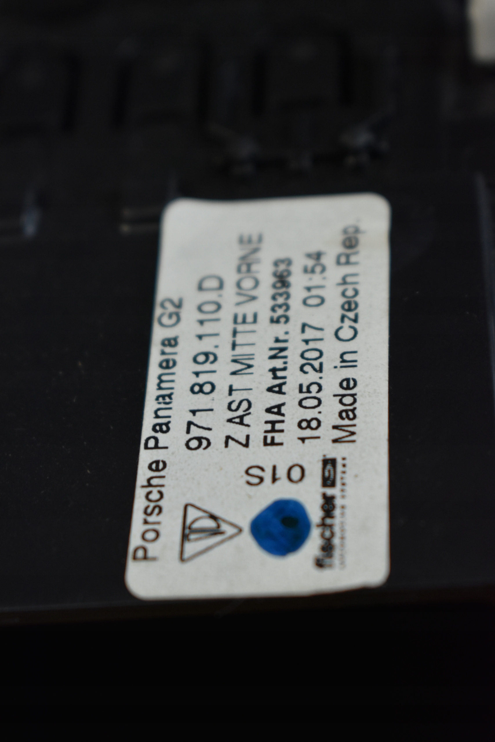 IDEALNA grid air conditioning devices consoles central PORSCHE PANAMERA 971 1