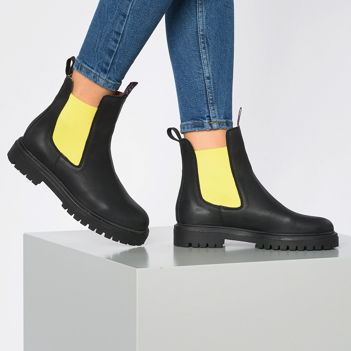 Botki JOLANA FENENA Chelsea Boots skóra naturalna r. 38 Rozmiar 38