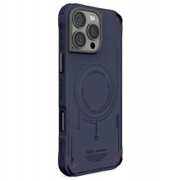 Skinarma etui Mecha iPhone 16 Pro 6.3" Magnetic Charging granatowy/navy