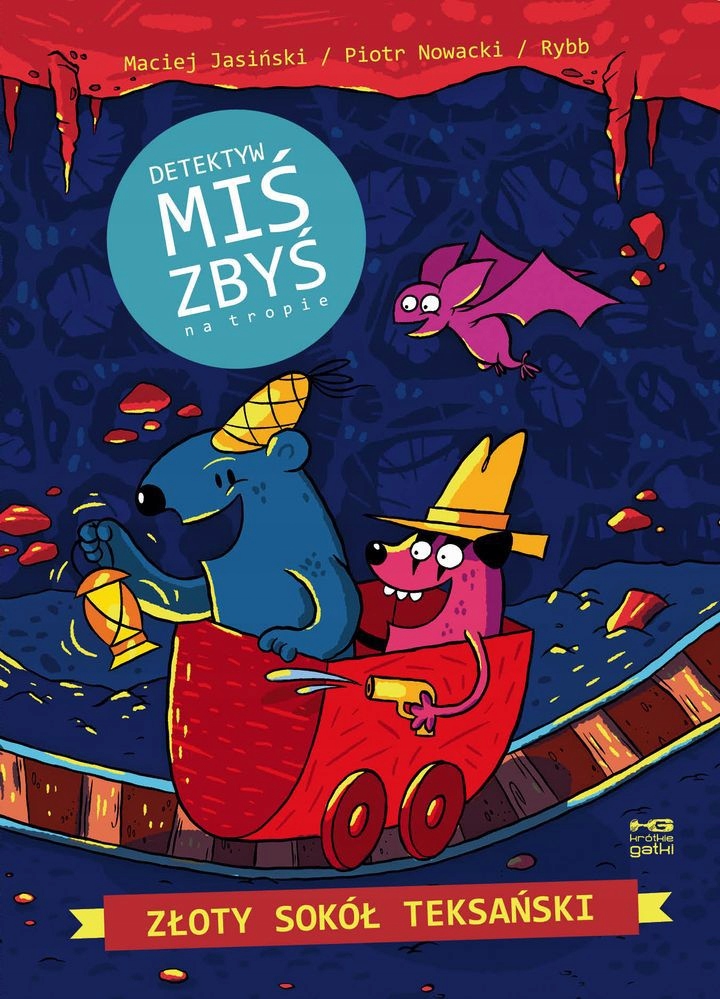 ZŁOTY SOKÓŁ TEKSAŃSKI. DETEKTYW MIŚ ZBYŚ NA TROPIE (TOM 2) - Piotr Nowacki,