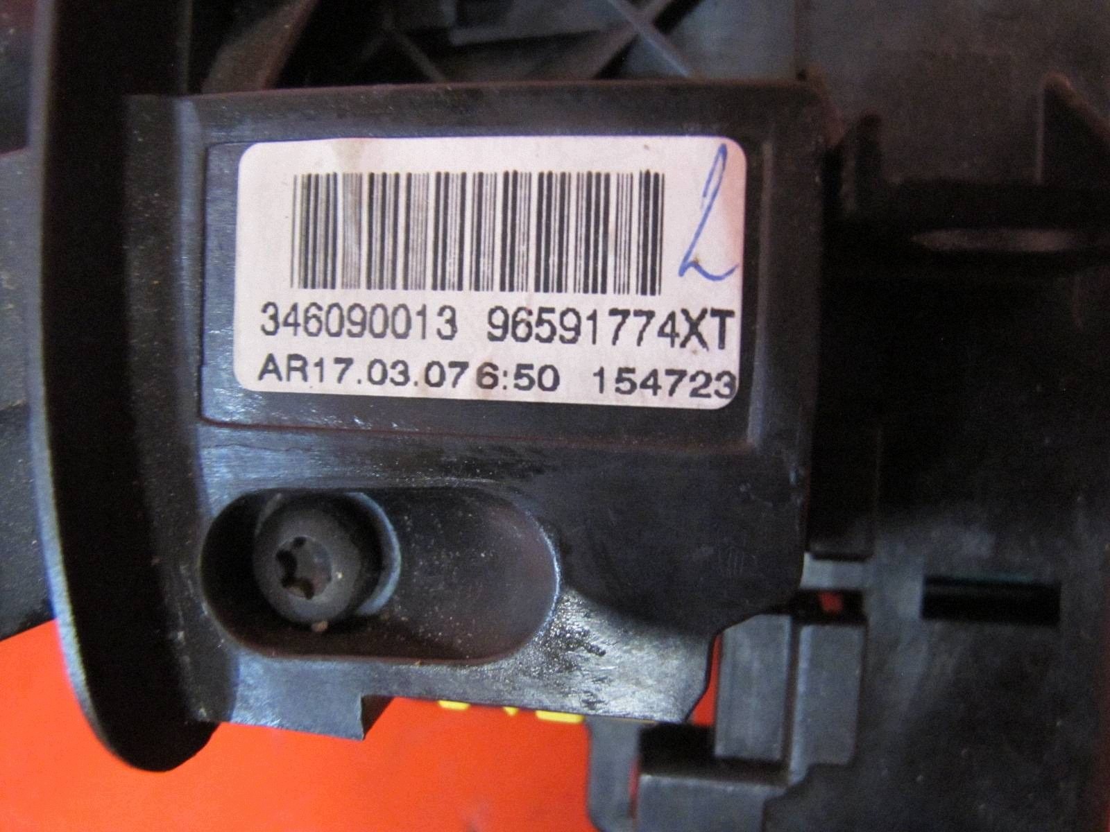 CITROEN C4 PICASSO e UA devio luci tergicristallo tergi devio luci devio palette cambio 96642553XT