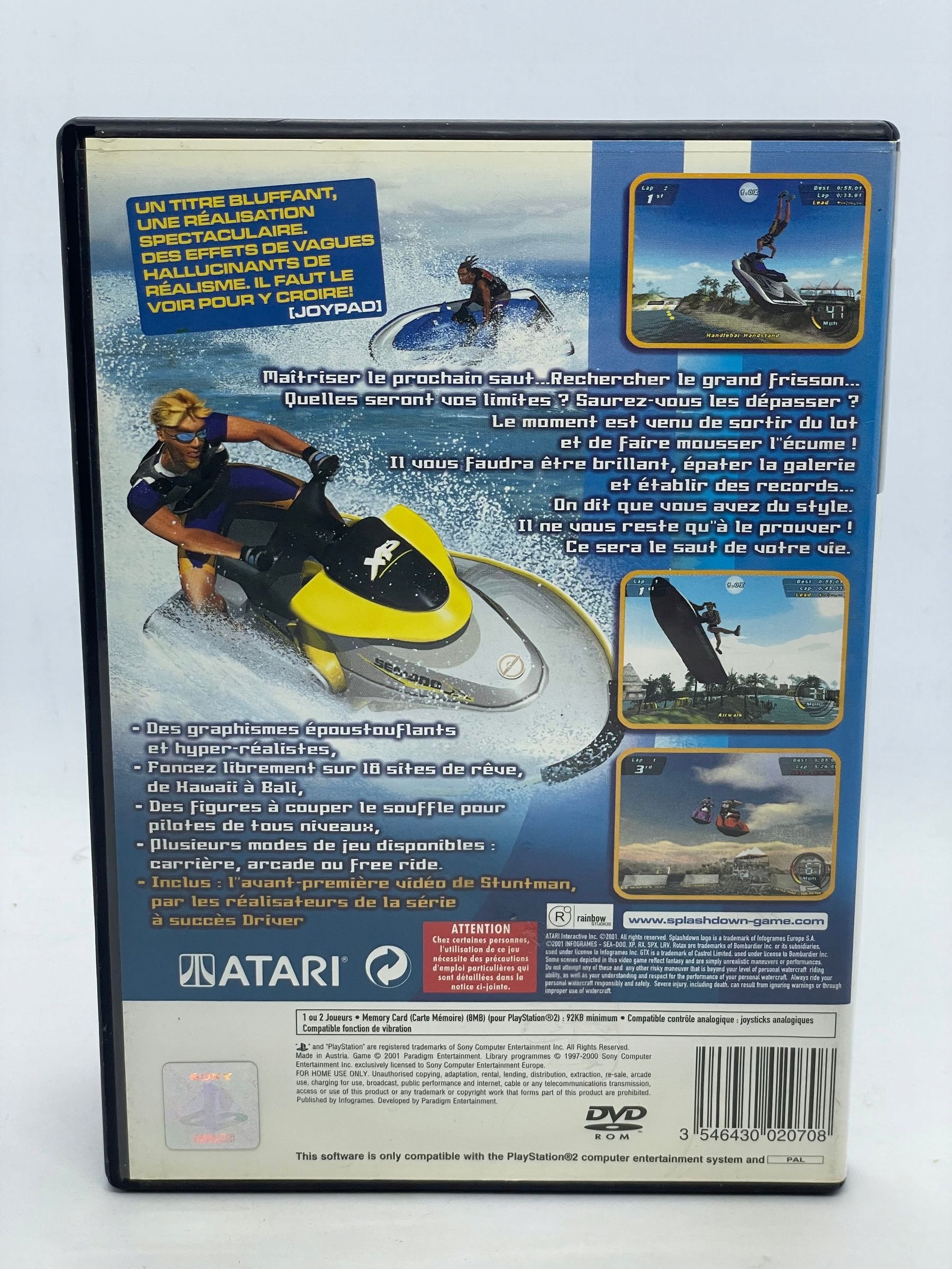 Splashdown PS2 Platforma PlayStation 2 (PS2)