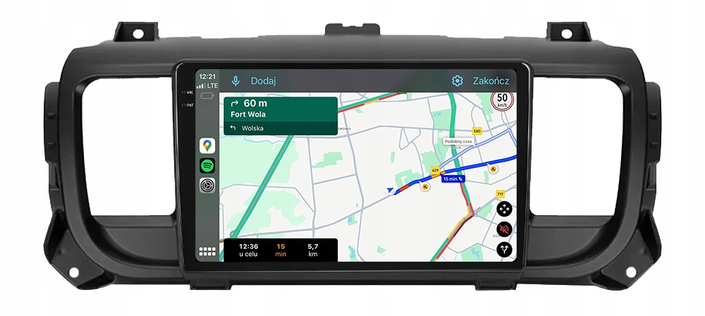 Toyota Spacetourer Peugeot Expert Jumpy Rádio Navigace Pro Android 12GB/256GB