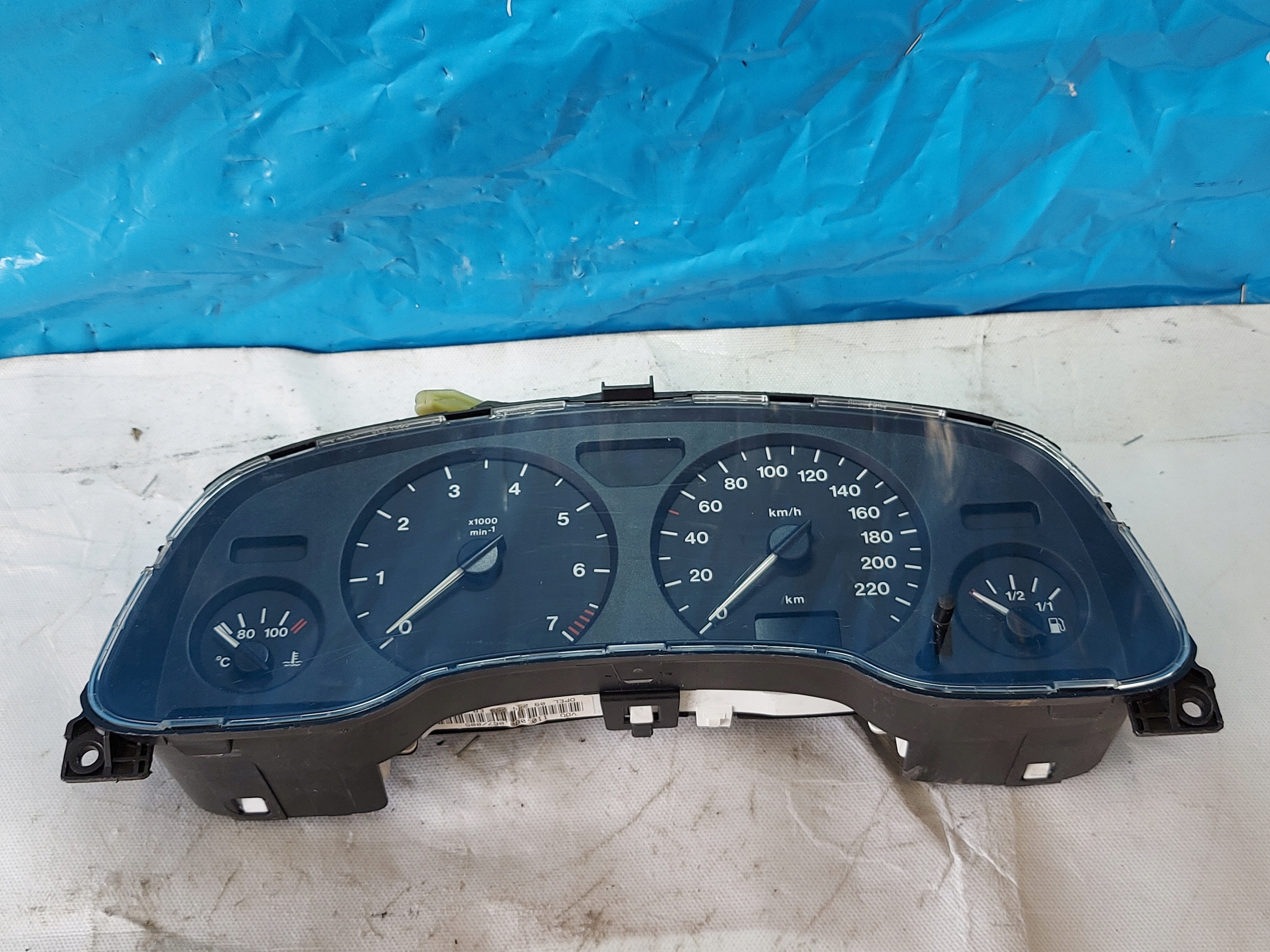 dials clock ASTRA G 1.6 16V 09228753EB