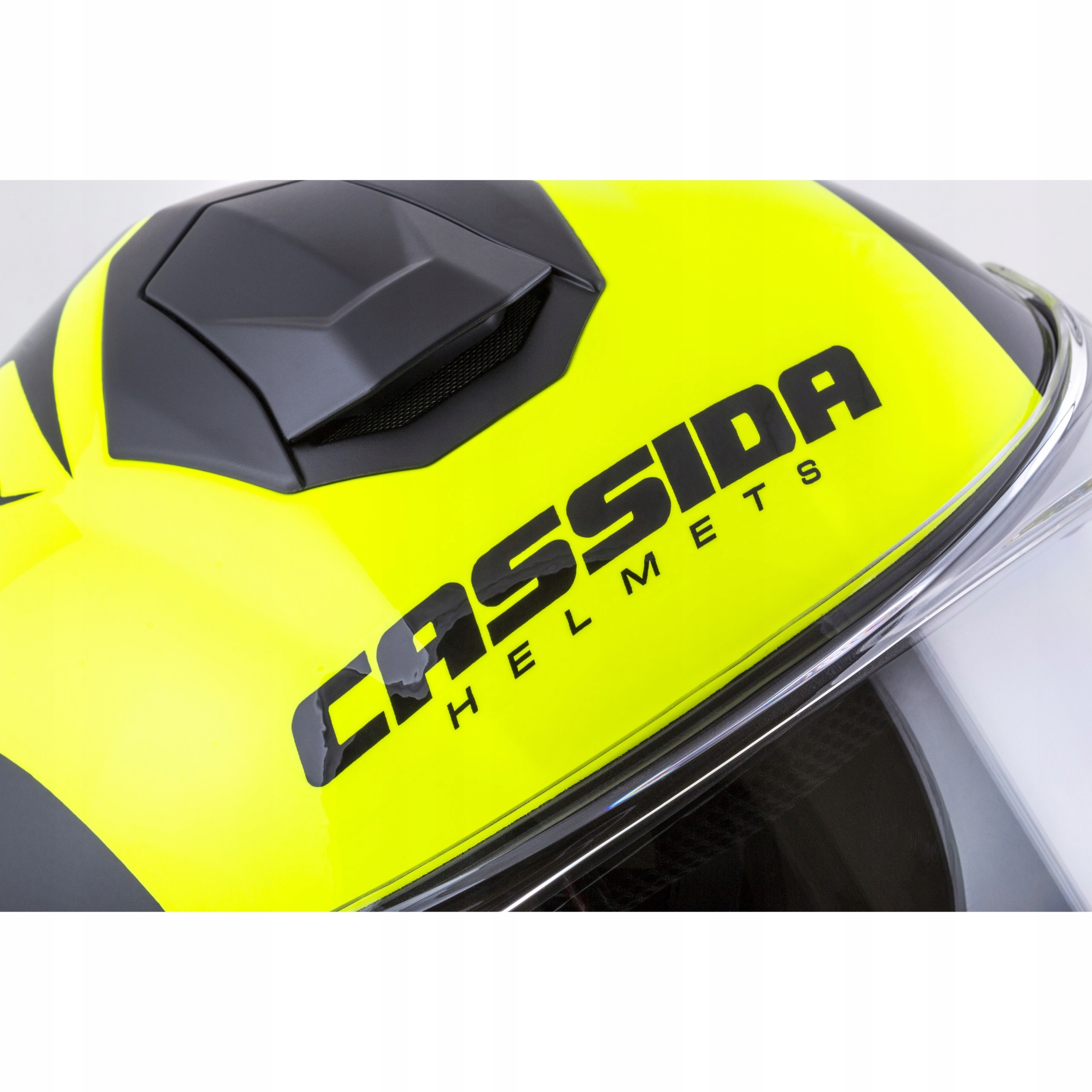 CASSIDA KASK MOTOCYKLOWY FLUO GT WŁÓKNO +PINLOCK M Cechy dodatkowe deflektor nosa demontowalny podbródek osłona podbródka