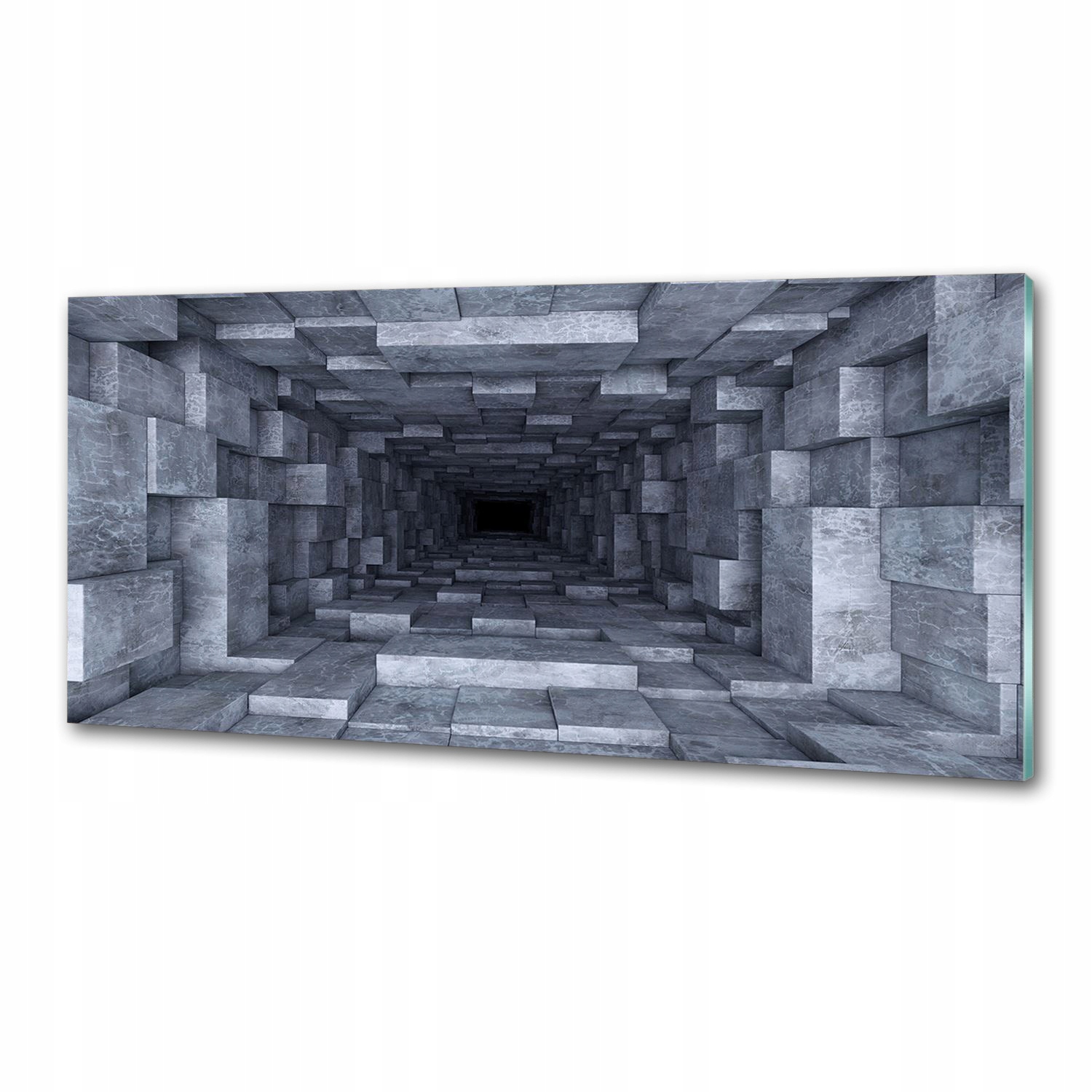 Sklenený panel do kuchyne Tunel 125 x 50 cm Lepidlo