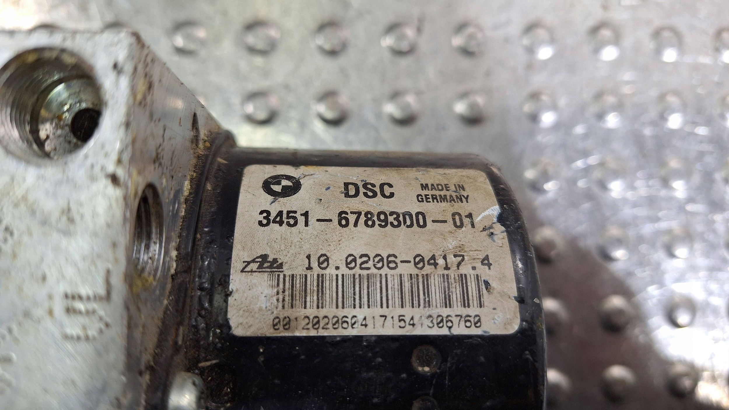 pump control unit ABS 6789301 6789300 BMW E81 E87 E90 E91 E92 E93