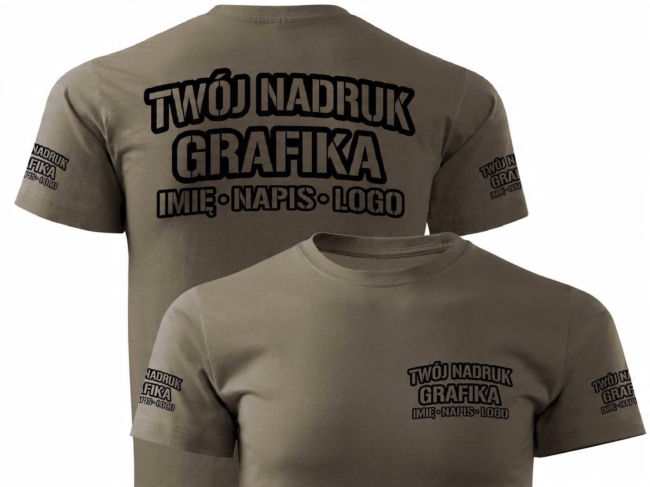 

Myśliwska koszulka T-shirt Twój napis