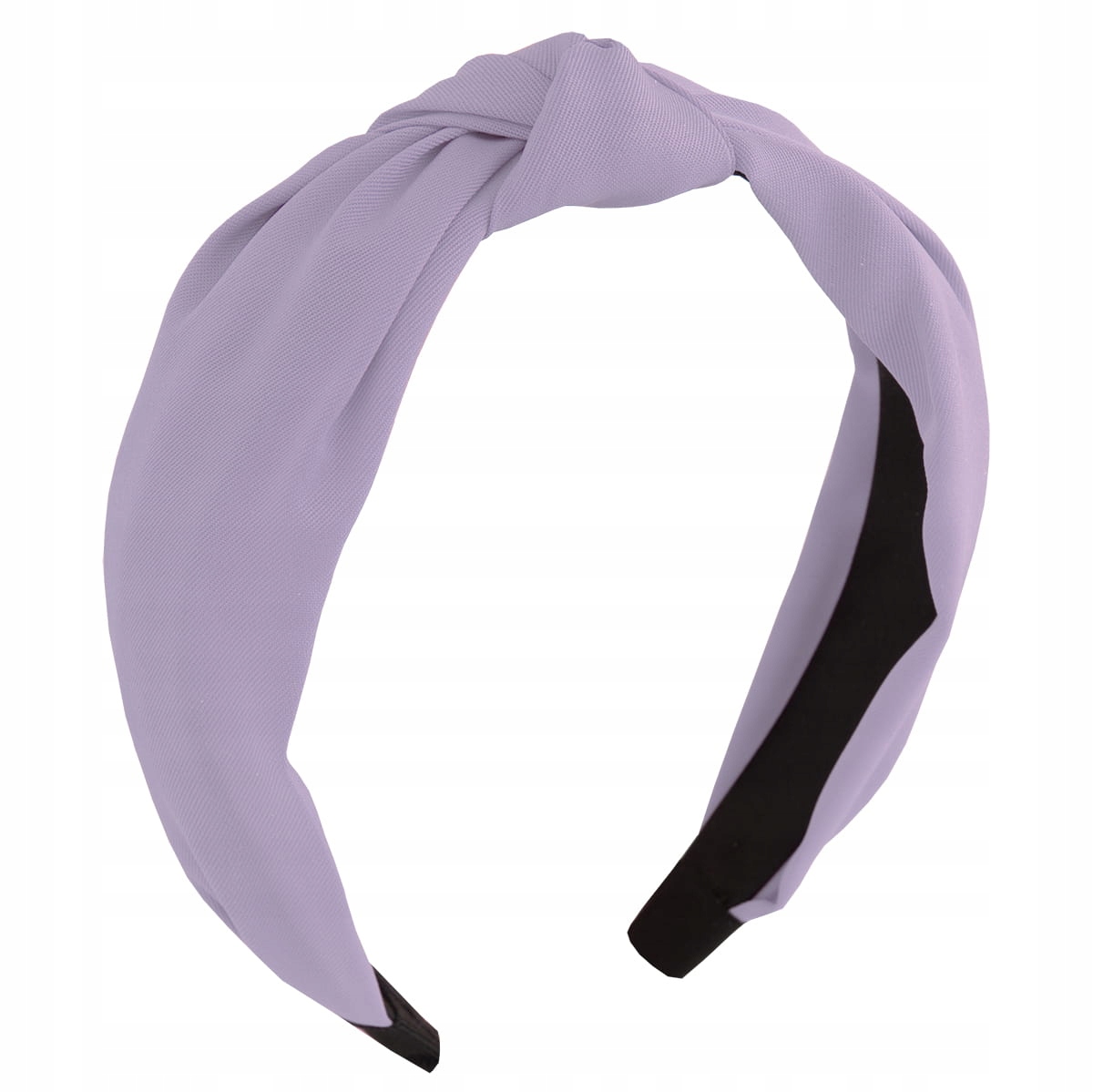 

Opaska do włosów fioletowa turban węzeł supeł