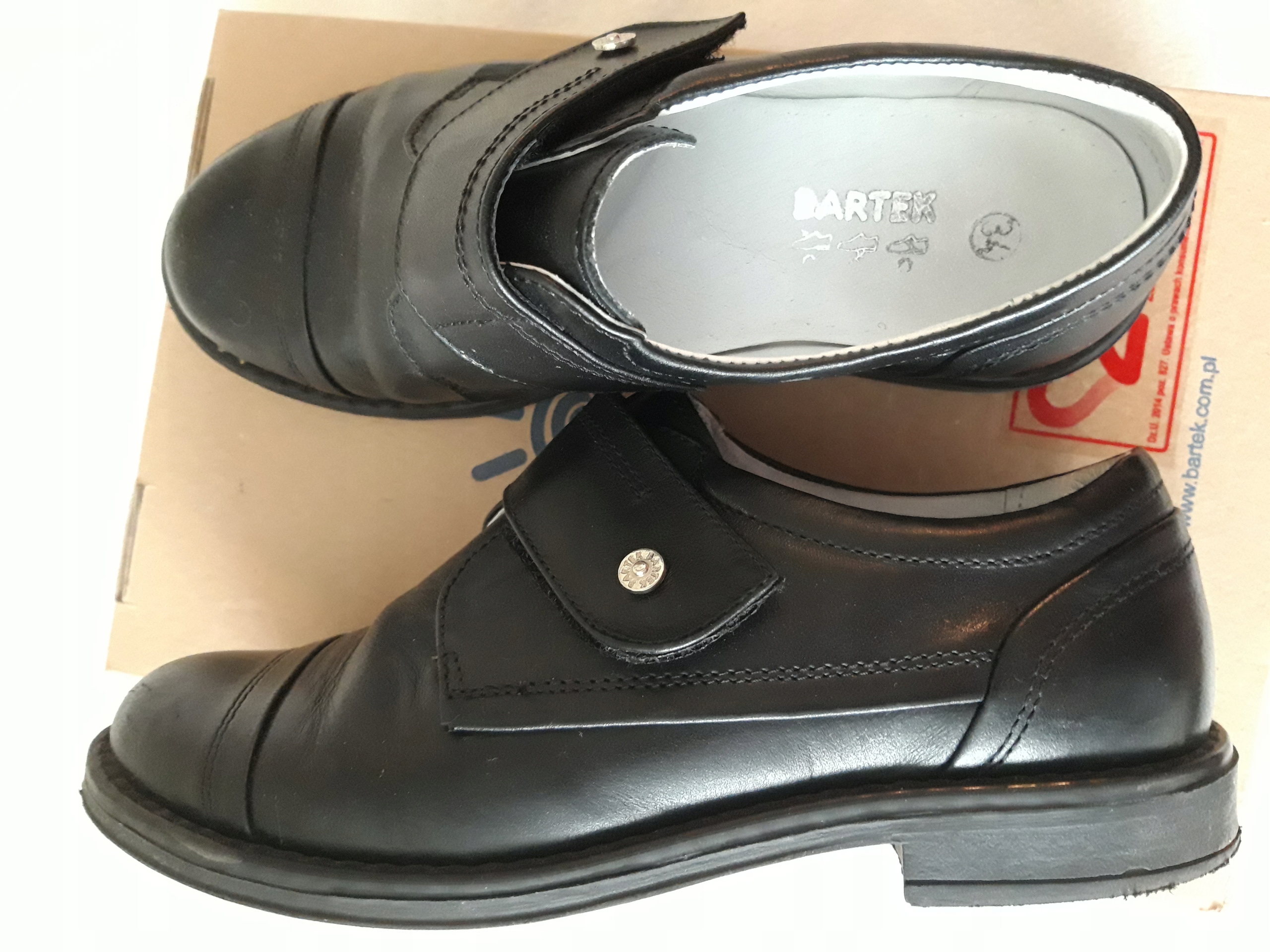 Bartek skórzane chłopięce półbuty pantofle komunia 34 Rozmiar (new) 34