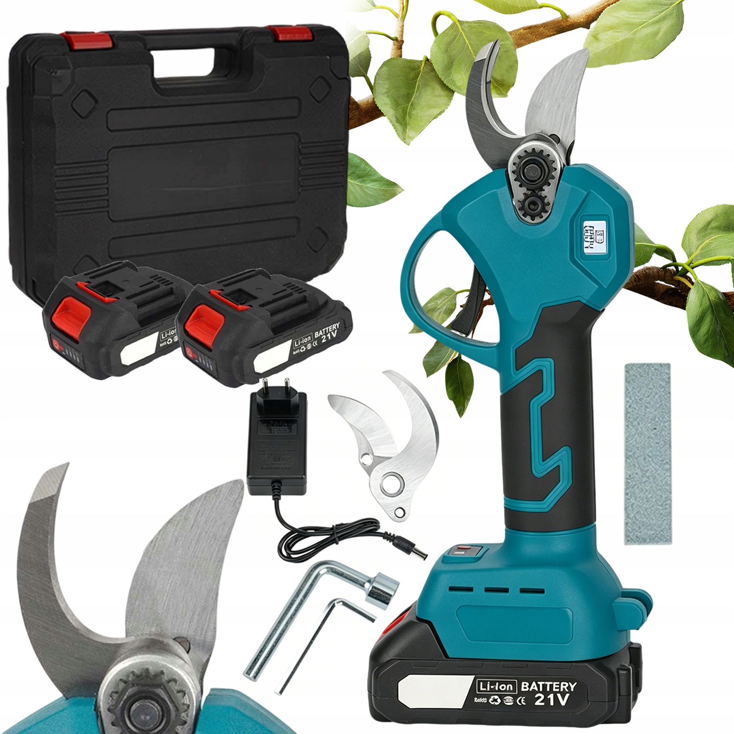 Zahradní nůžky Na Větve Elektrické Zahradní 2XAKU 40 MM