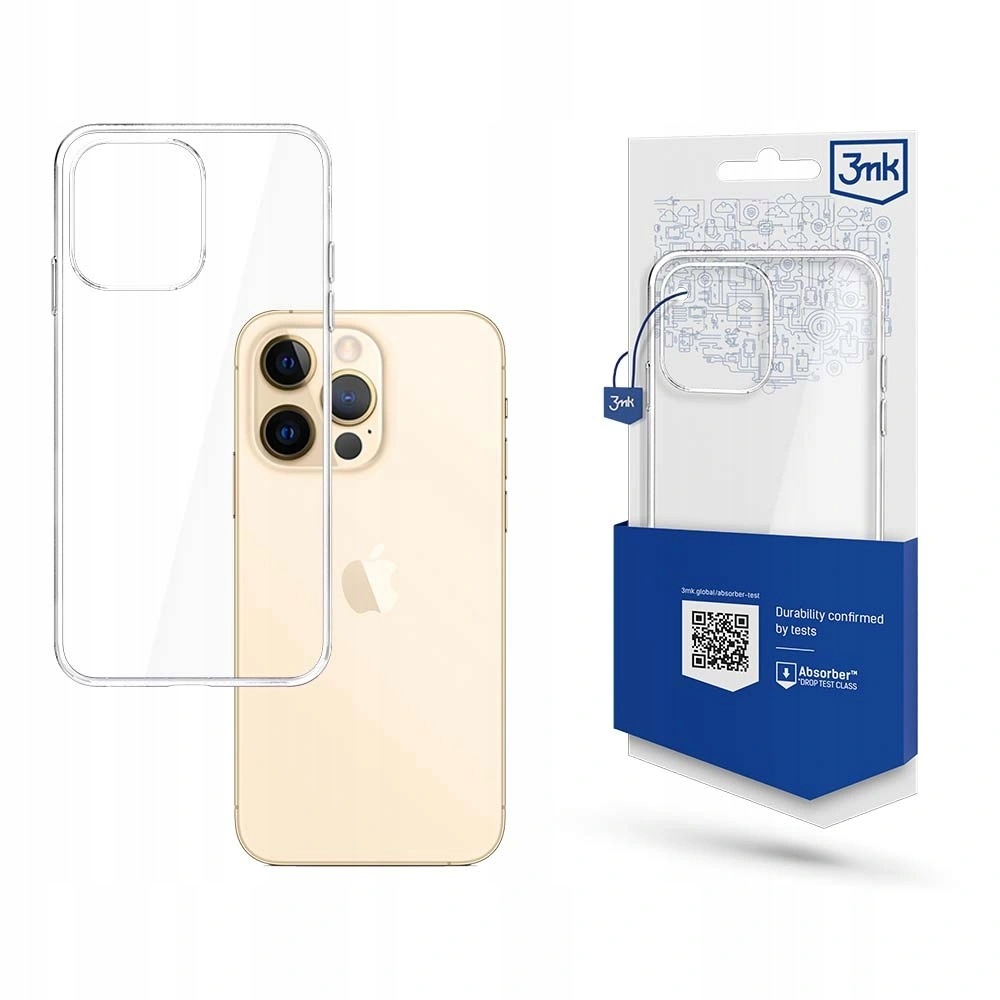 Etui 3mk Clear Case na iPhone 13 Pro przezroczyste