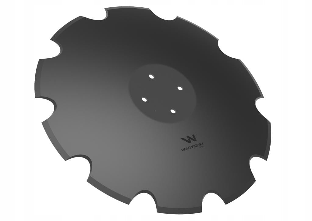 Ozubený talíř Z-10 fi 560 uchycení 4/98 tloušťka 4.5 ocel borová Waryński