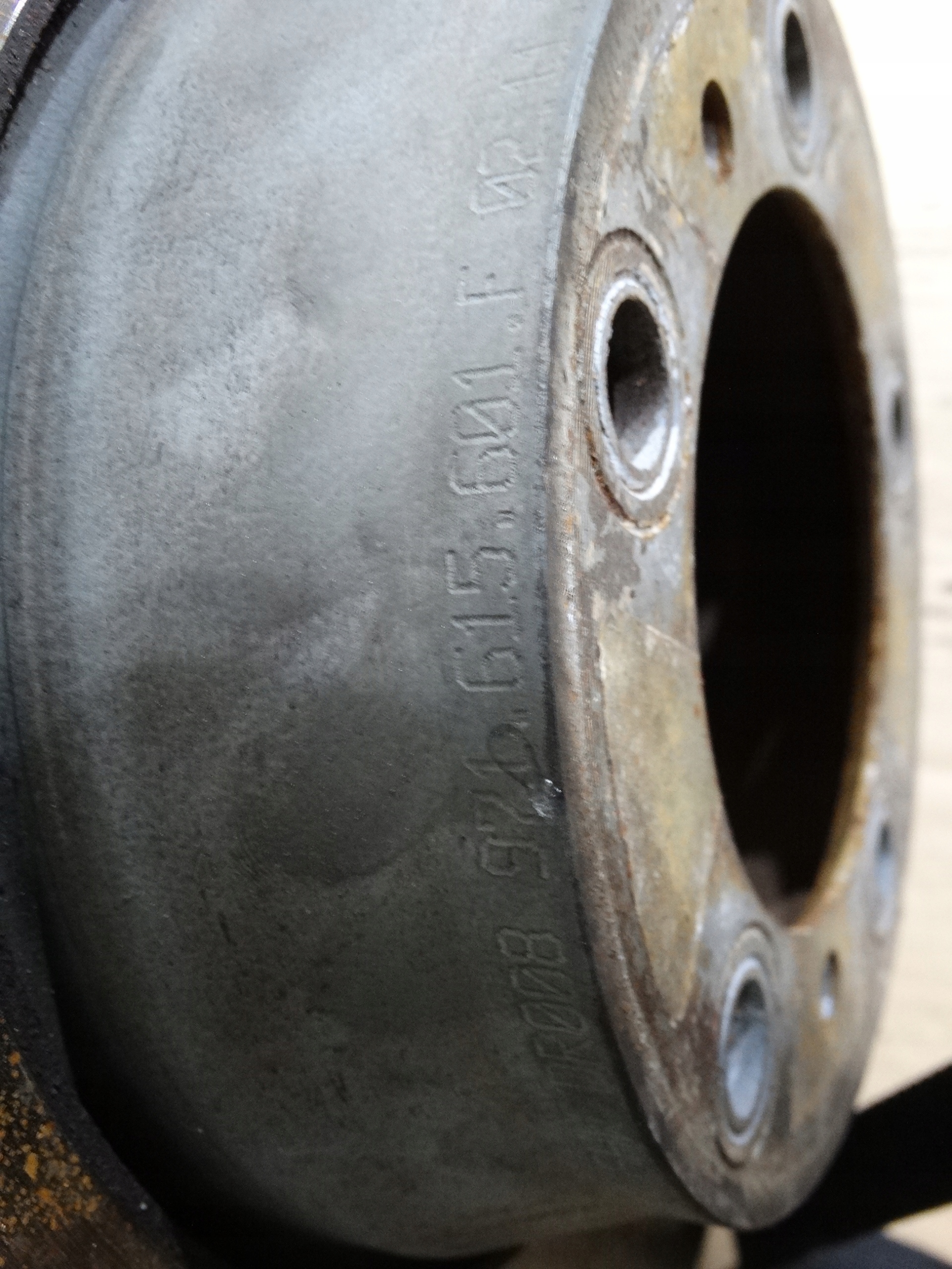 disc caliper rear right PORSCHE PANAMERA 971
