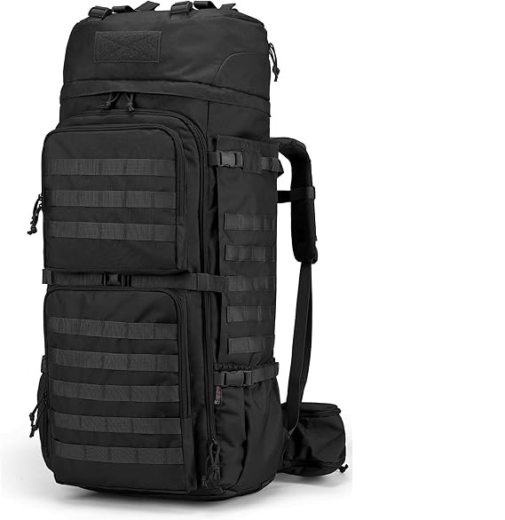 Plecak Militarny Taktyczny Trekkingowy Górski Czarny 75L Mardingtop