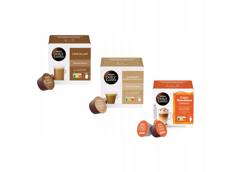 Kapsułki Nescafe Dolce Gusto MIX 3x 16szt