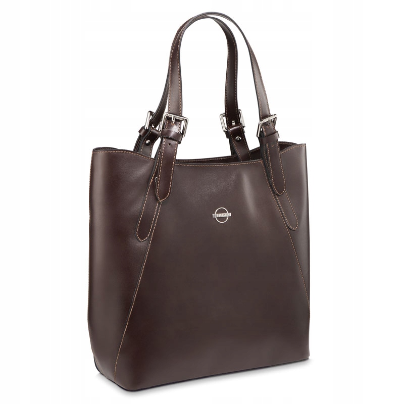

Betlewski Skórzana torebka damska duża shopper bag