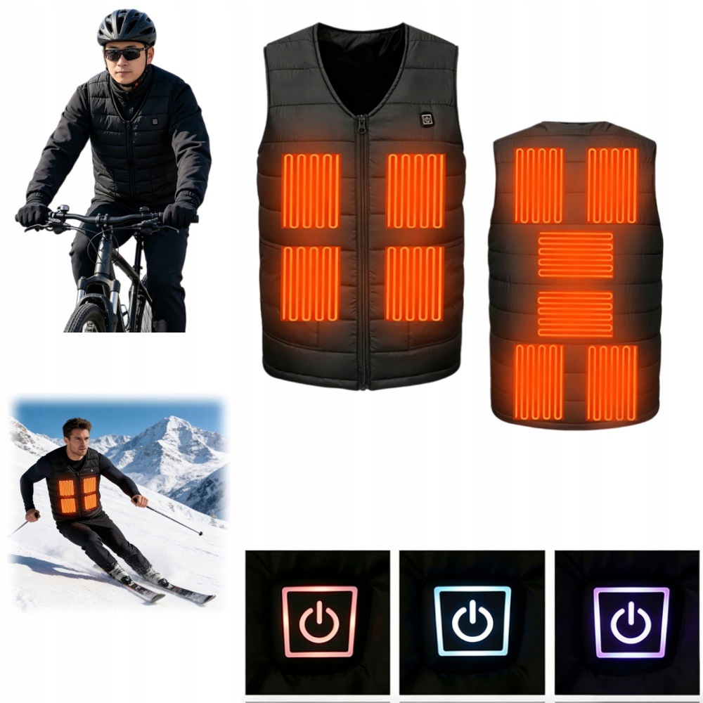 Elektrická Topná Vesta, Vyhřívaná Vesta, Teplota