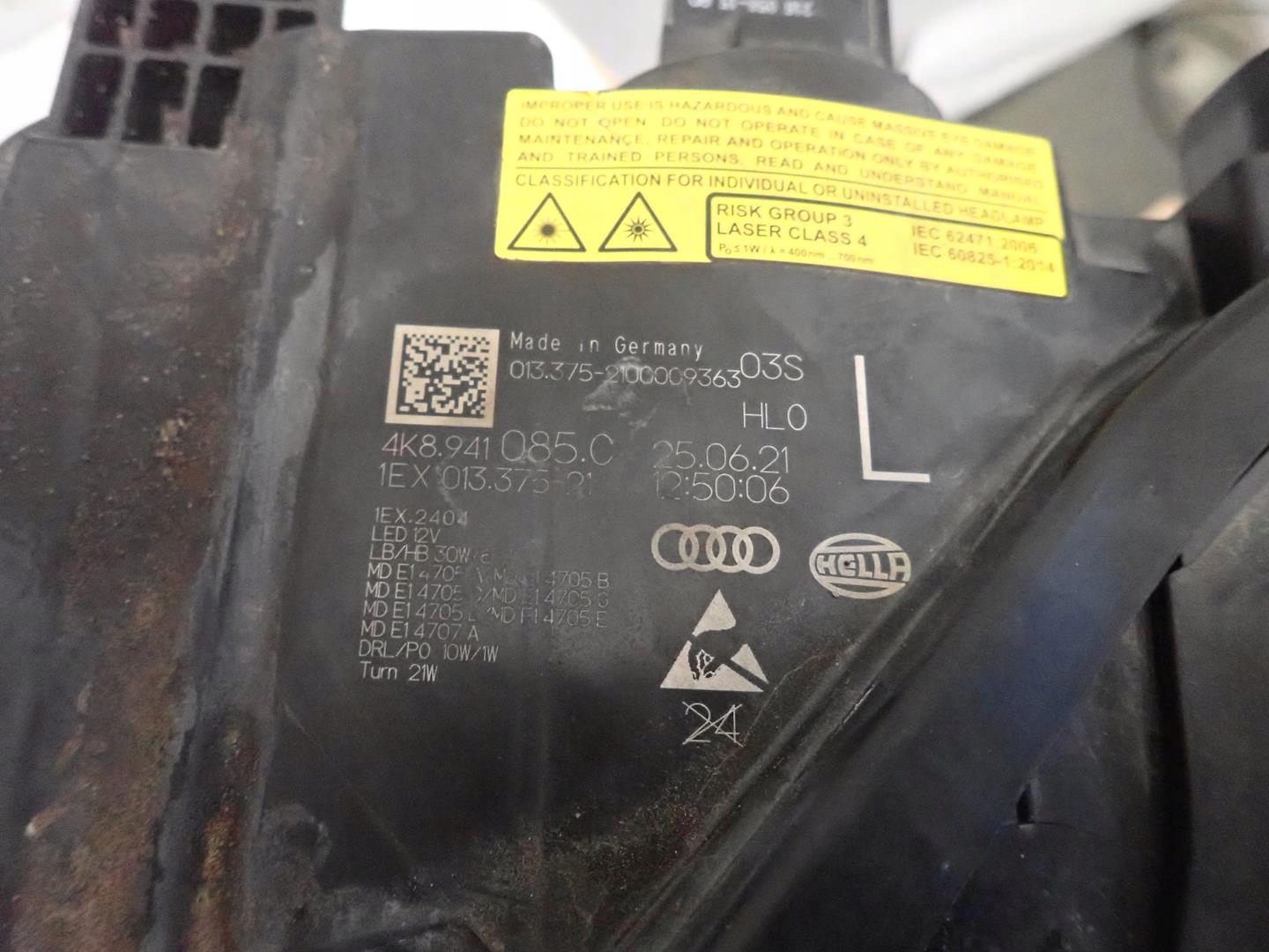 light front right left komplet AUDI RS6 A7 RS7 2019- FULL LED LASER
