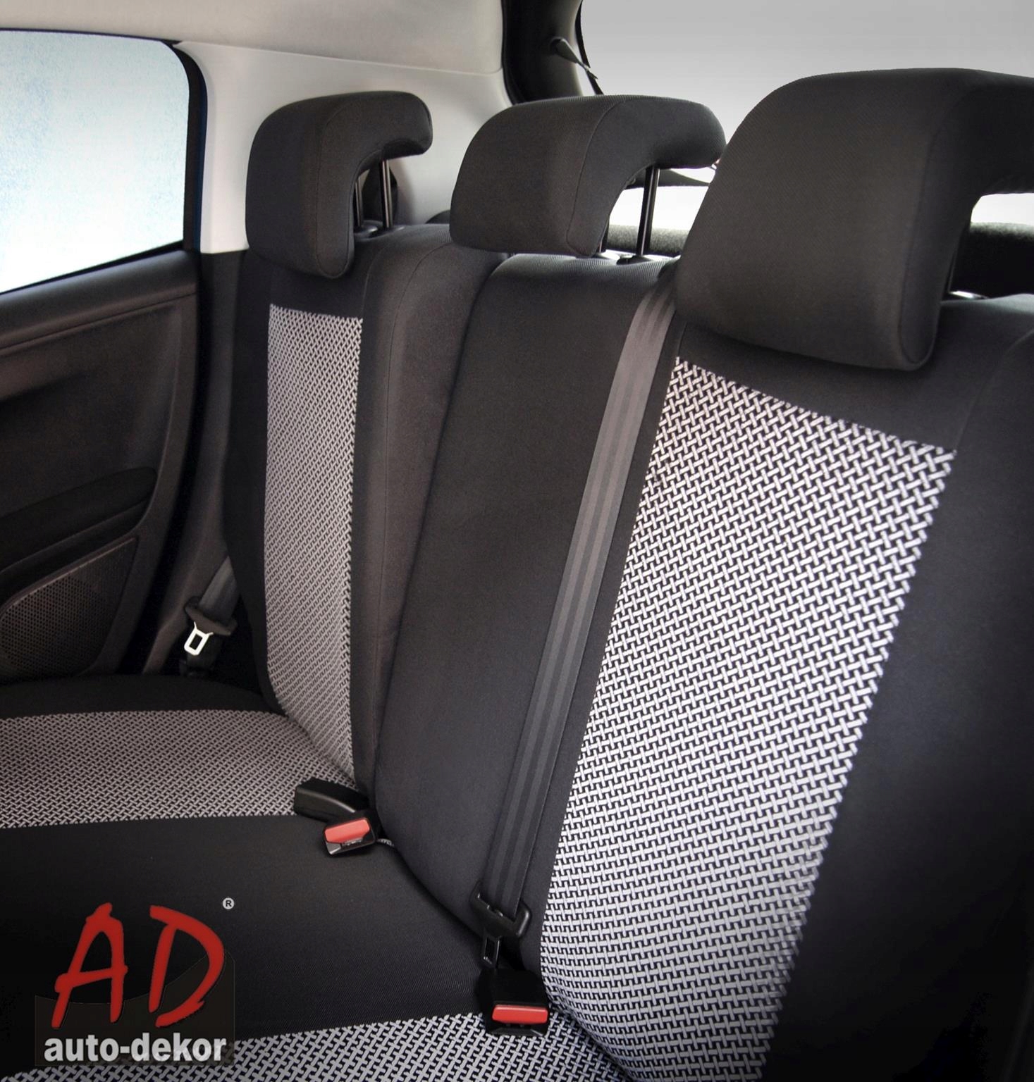 POKROWCE na MIARĘ do RENAULT TRAFIC III od 2014 Kolor czarny