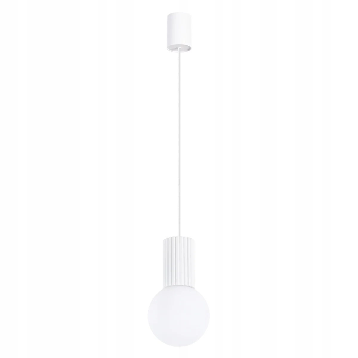 Závěsná lampa Halo odlišující se bílou barvou 1xG9 8W Sollux Lighting