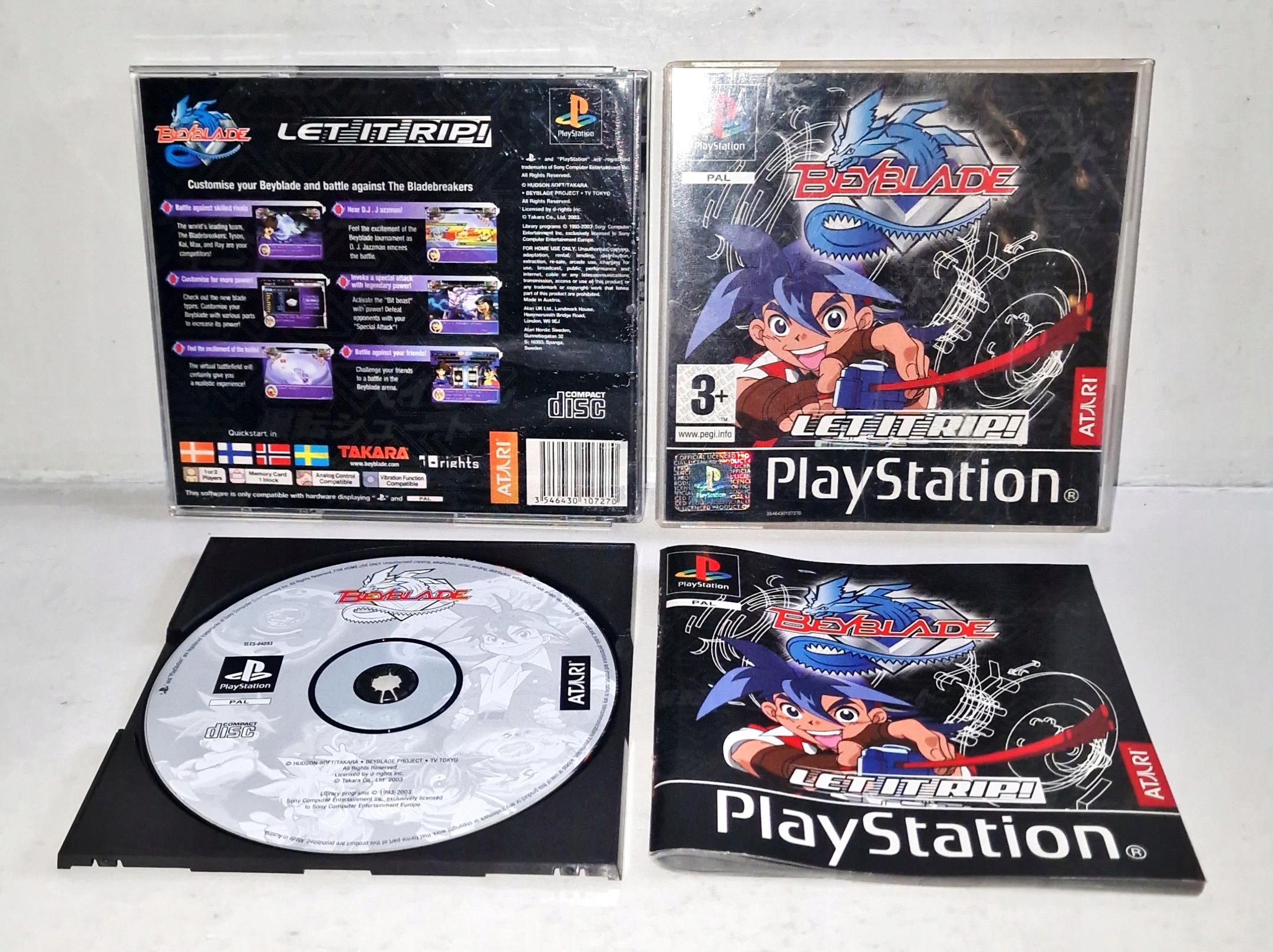 Beyblade Let It Rip! PSX