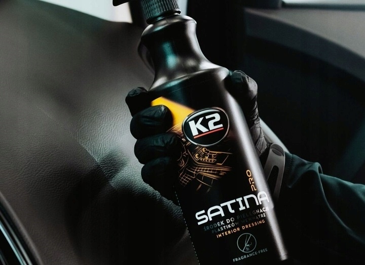 K2 PURIO +SATINA PRO PŁYN DRESSING DO CZYSZCZENIA KOKPITU PLASTIKÓW WNĘTRZA Producent K2