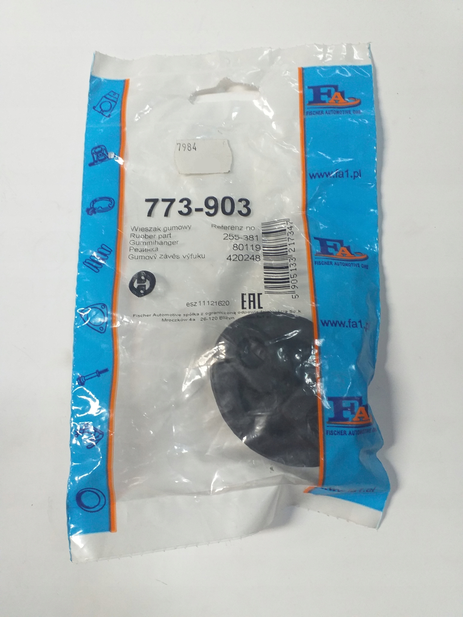 Wieszak tłumika Matiz