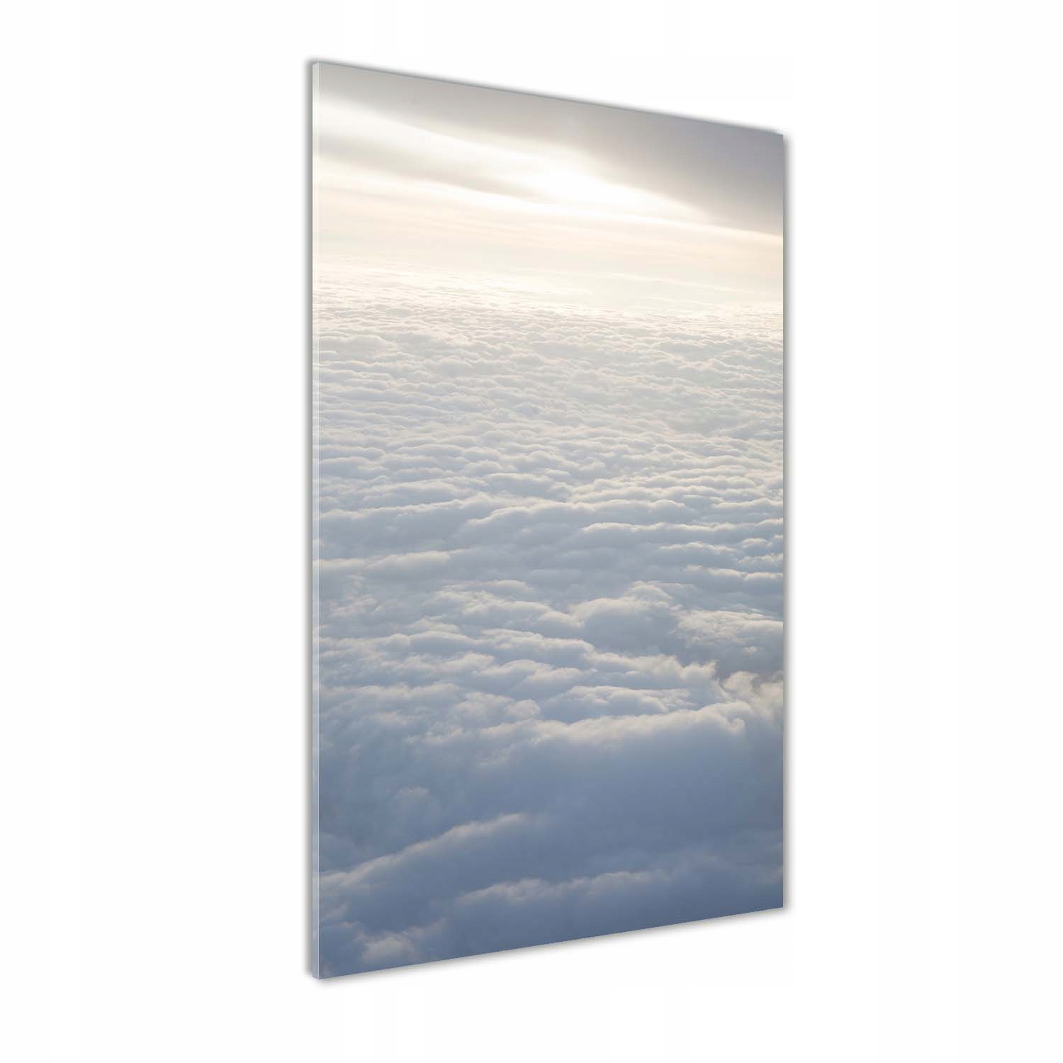

Foto obraz szklany pionowy Lot nad chmurami 70x140
