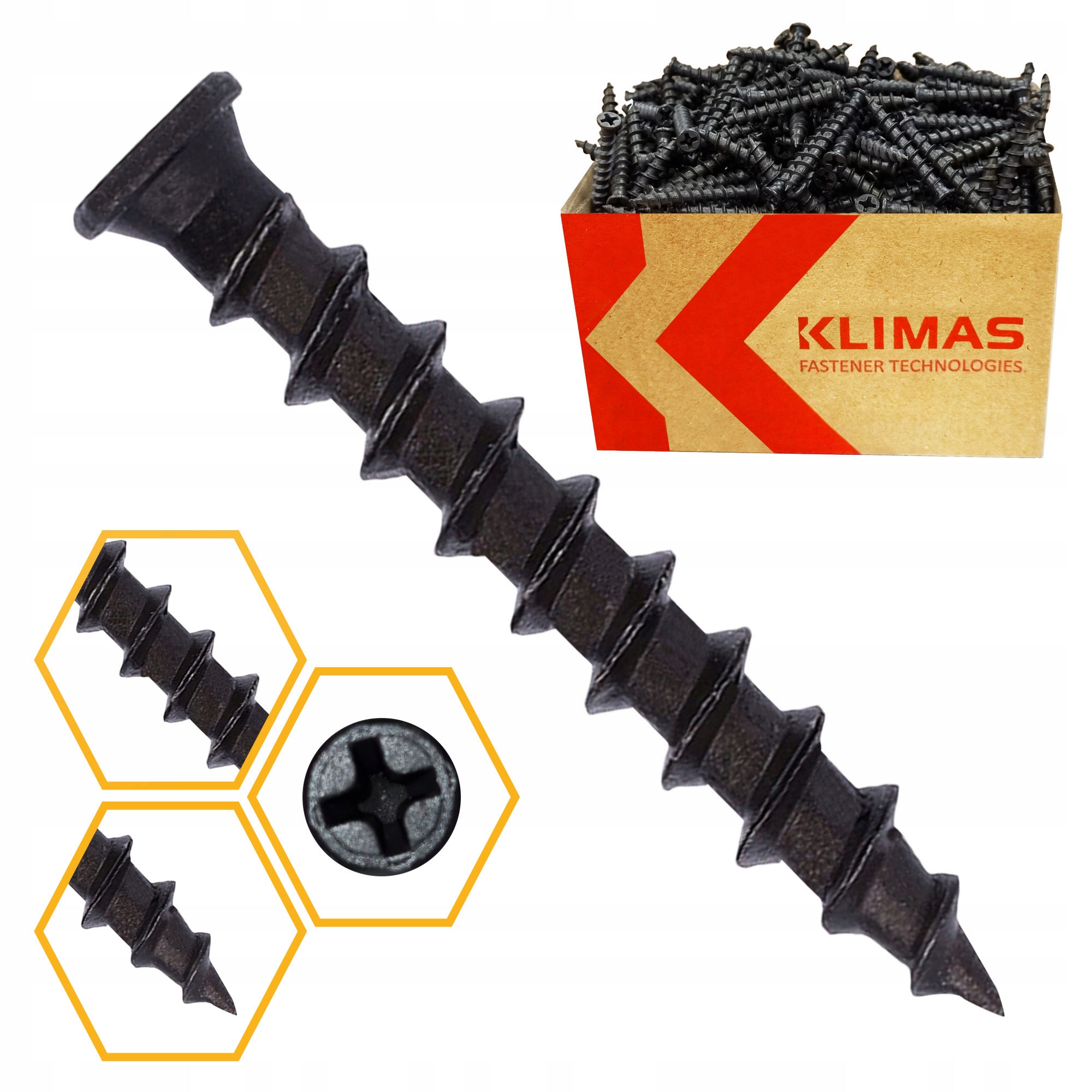 

Wkręty Do Płyt Gk 5x35MM Płyta-płyta 500szt.