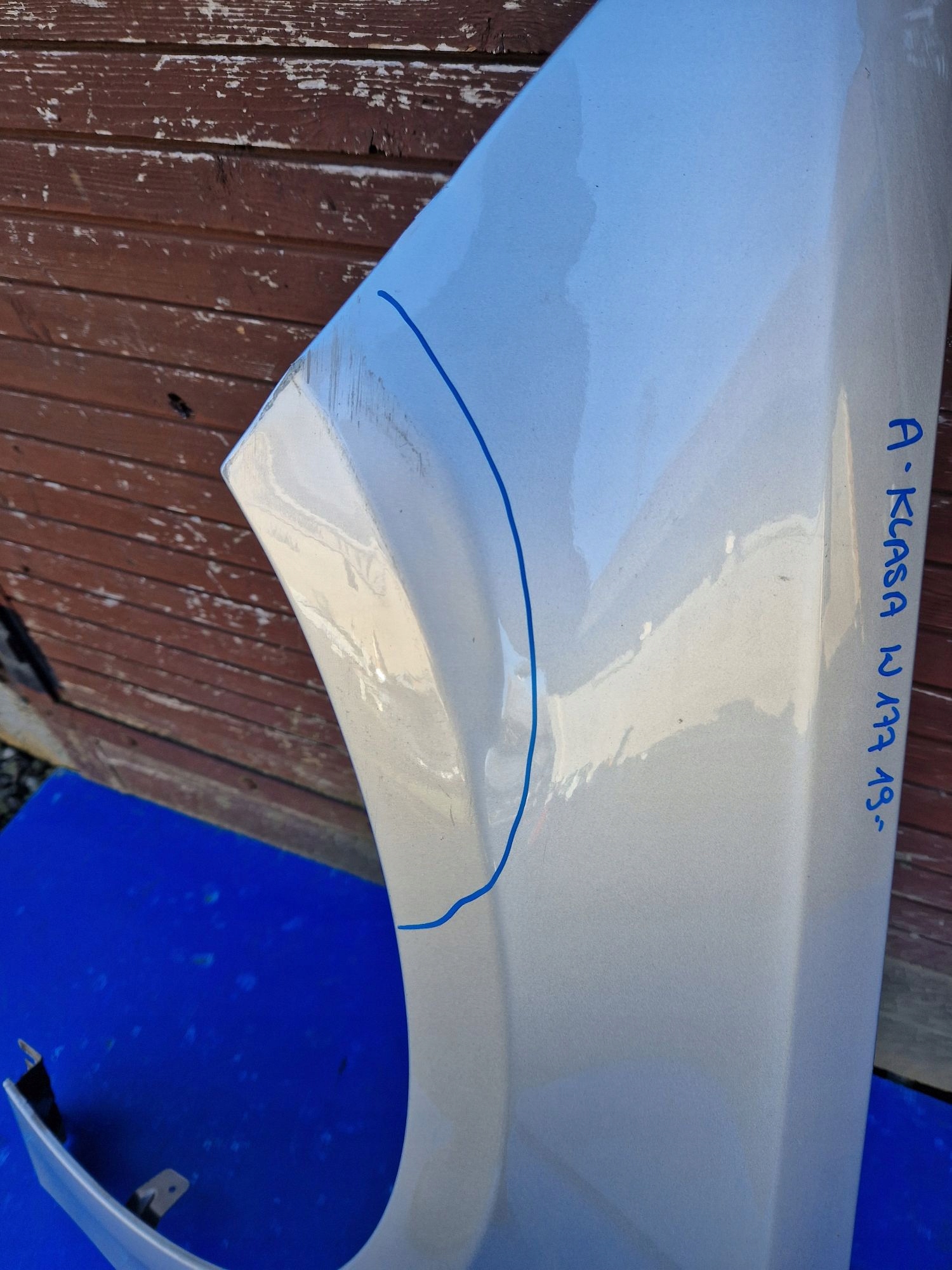 fender left front MERCEDES A-KLASA W177 2018R->