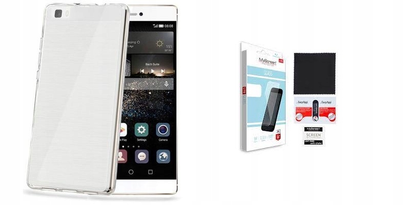 

Etui Case Silikon Huawei P8 Lite ALE-L21 Szkło