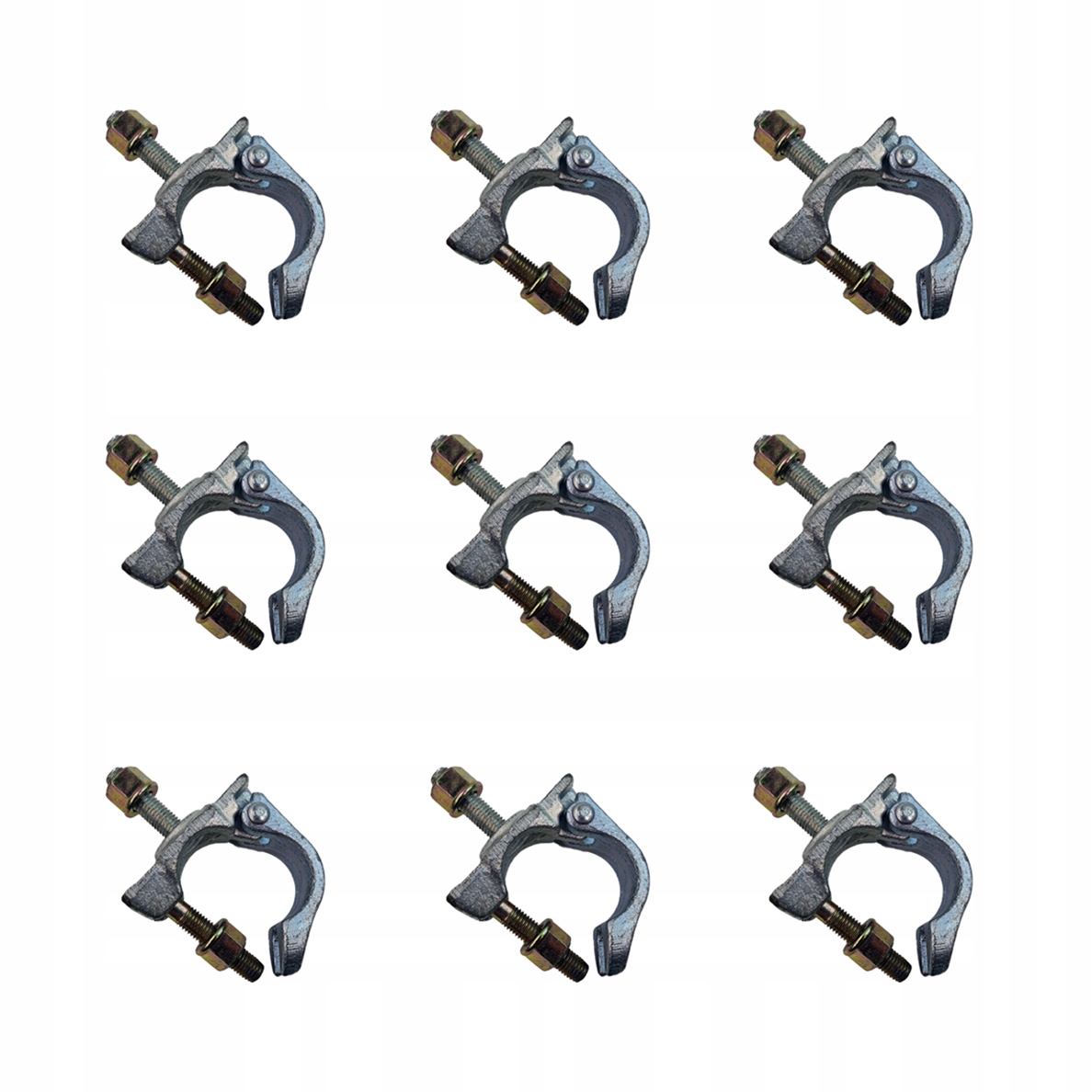 Upevňovací spojka fi 48,3 mm lešení univerzální lešení 15x Sada