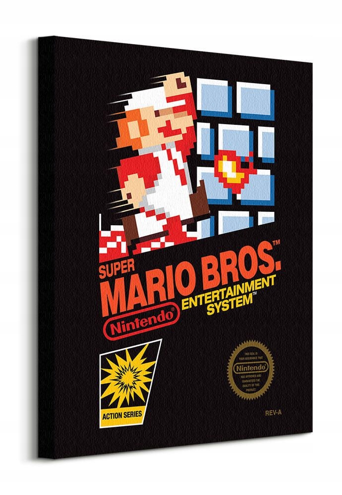 

Obraz Rachael Hale Mario Bros Nitendo 40x50