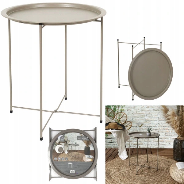 Béžový konferenční stolek Sienna