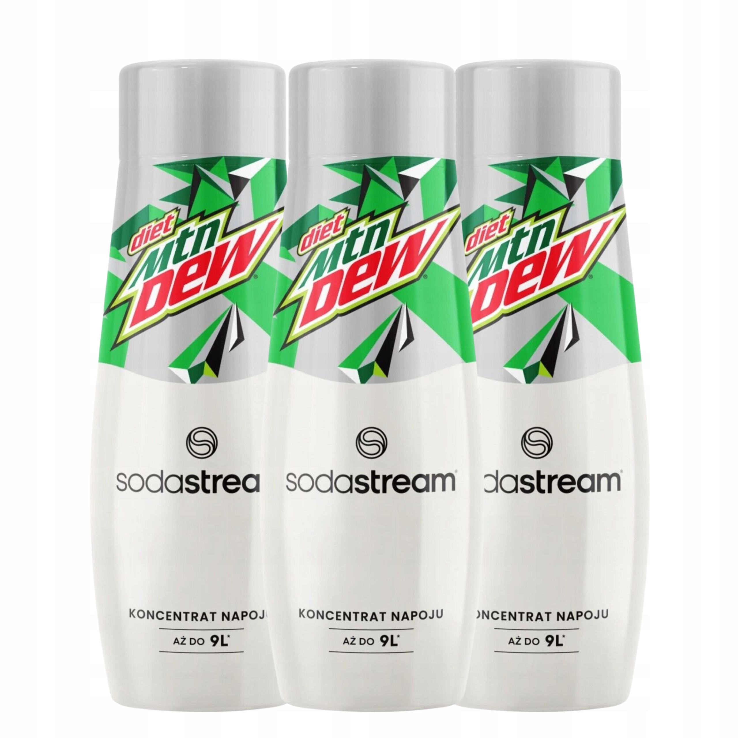 Levně Sirupový koncentrát pro saturátor Mountain Dew Bez Cukru SodaStream x3