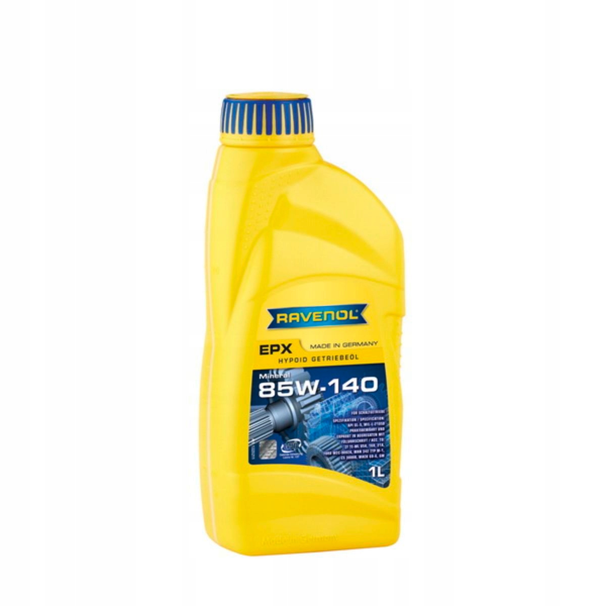Ravenol Epx 85W140 GL-5 Olej Przekładniowy do Manualnej Skrzyni Biegów 1L